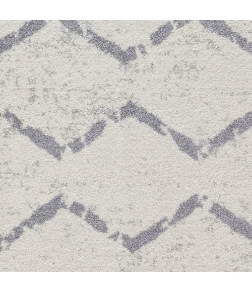 Loomaknoti Kissandrah Brynder Cream/Gray EKI001 2 ft. X 3 ft. Rectangle Rug