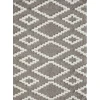 Loomaknoti Vemoa Aslayn Gray/Cream EV002 5 ft. 3 in. X 7 ft. 3 in. Rectangle Rug