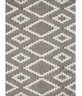 Loomaknoti Vemoa Aslayn Gray/Cream EV002 5 ft. 3” X 7 ft. 3” Rectangle Rug