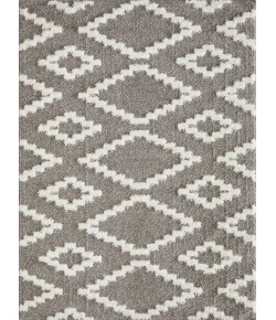 Loomaknoti Vemoa Aslayn Gray/Cream EV002 5 ft. 3 in. X 7 ft. 3 in. Rectangle Rug