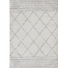 Loomaknoti Kissandrah Bennita Cream/Gray EKI006 5 ft. 3 in. X 7 ft. 3 in. Rectangle Rug