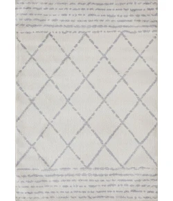 Loomaknoti Kissandrah Bennita Cream/Gray EKI006 5 ft. 3 in. X 7 ft. 3 in. Rectangle Rug