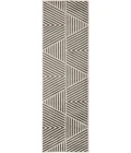 Loomaknoti Tecopa Symenia Gray/White ETR10GRW12 2 ft.  X 6 ft. 7” Rectangle Rug