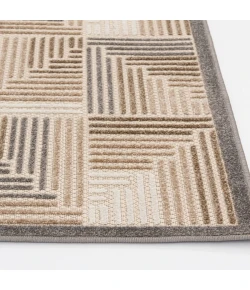 Central Oriental Fontana Halden Cream Area Rug 3 ft. 1 in. X 5 ft. 3 in. Rectangle
