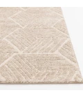 Central Oriental Stonington Lace/Oatmeal Abstract 7ft.10in. x 9ft.10in. Rect. Rug