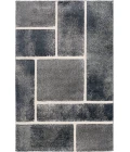 Central Oriental Stonington Denim/Zinc Geometric 5ft. x 7ft.6in. Rect. Rug