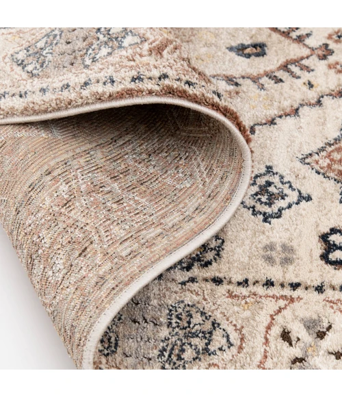 Central Oriental Stonington Oatmeal/Clay Moroccan 5ft. x 7ft.6in. Rect. Rug