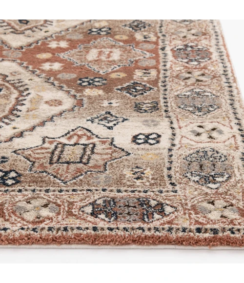 Central Oriental Stonington Oatmeal/Clay Moroccan 5ft. x 7ft.6in. Rect. Rug