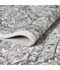 Loomaknoti Rhane Alvezi Gray/Cream ER017 9 ft. 10 in. X 12 ft. 10 in. Rectangle Rug