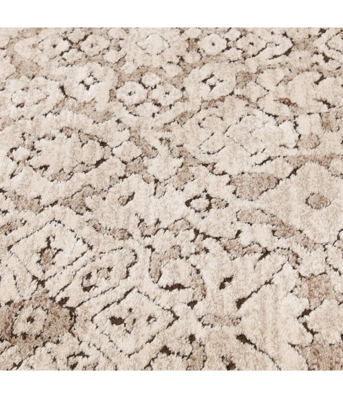 Central Oriental Stonington Coconut/Almond Moroccan 7ft.10in. x 9ft.10in. Rect. Rug