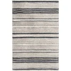 Central Oriental Stonington Coconut/Zinc Stripe 5ft. x 7ft.6in. Rect. Rug