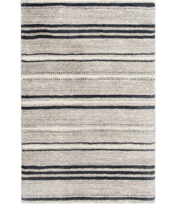 Central Oriental Stonington Coconut/Zinc Stripe 7ft.10in. x 9ft.10in. Rect. Rug