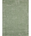 Loomaknoti Breyleigh Carzon Cream/Green EB003 4 ft. X 6 ft. Rectangle Rug