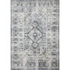 Loomaknoti Kehleigh Avelanz Blue/Cream EK014 5 ft. 3 in. X 7 ft. 3 in. Rectangle Rug