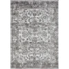 Loomaknoti Rhane Vandian Cream/Gray ER005 5 ft. 3 in. X 7 ft. 3 in. Rectangle Rug