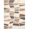 Central Oriental Fontana Hadia Cream Area Rug 6 ft. 7 in. X 9 ft. 2 in. Rectangle