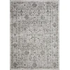 Loomaknoti Rhane Aleckan Gray/Cream ER015 6 ft. 7 in. X 9 ft. 2 in. Rectangle Rug