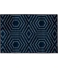 Loomaknoti Tecopa Kaharie Blue/White ETR21BWH08 2 ft. 3 in. X 3 ft. Rectangle Rug