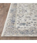 Loomaknoti Kehleigh Adrean Cream/Blue EK008 9 ft. 10 in. X 12 ft. 10 in. Rectangle Rug