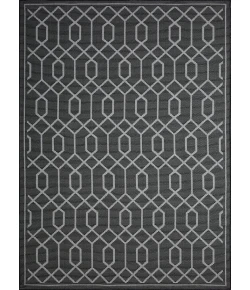 Loomaknoti Breyleigh Chendler Gray/Gray EB001 9 ft. 10 in. X 12 ft. 10 in. Rectangle Rug