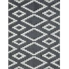 Loomaknoti Vemoa Aslayn Blue/Cream EV002 5 ft. 3 in. X 7 ft. 3 in. Rectangle Rug