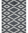 Loomaknoti Vemoa Aslayn Blue/Cream EV002 5 ft. 3” X 7 ft. 3” Rectangle Rug