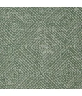 Loomaknoti Breyleigh Carzon Cream/Green EB003 4 ft. X 6 ft. Rectangle Rug