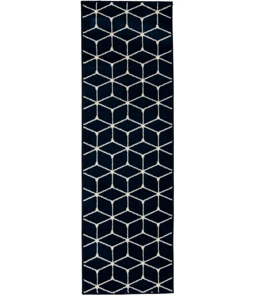 Loomaknoti Tecopa Shamid Blue/White ETR09BWH12 2 ft.  X 6 ft. 7” Rectangle Rug