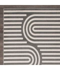 Loomaknoti Tecopa Sedvick Gray/White ETR06GRW12 2 ft.  X 6 ft. 7” Rectangle Rug