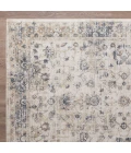 Loomaknoti Kehleigh Adrean Cream/Blue EK008 9 ft. 10 in. X 12 ft. 10 in. Rectangle Rug