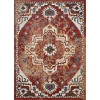 Loomaknoti Alsbrooke Zailorn Orange/Red EA006 7 ft. 10 in. X 9 ft. 10 in. Rectangle Rug