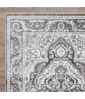 Loomaknoti Rhane Valok Gray/Cream ER003 3 ft. 3 in. X 5 ft. 3 in. Rectangle Rug