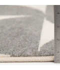 Loomaknoti Tecopa Sevella Gray/White ETR07GRW20 3 ft. 3” X 5 ft. 3” Rectangle Rug