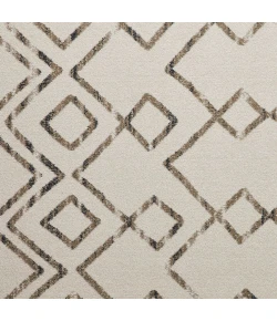 Loomaknoti Taytum Rocey White/Gray ET001 9 ft. 10 in. X 12 ft. 10 in. Rectangle Rug