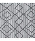 Loomaknoti Breyleigh Calvyn Cream/Gray EB004 5 ft. 3 in. X 7 ft. 3 in. Rectangle Rug