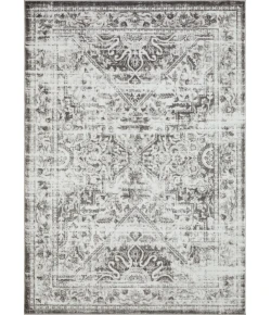 Loomaknoti Rhane Aliziaz Cream/Gray ER020 5 ft. 3 in. X 7 ft. 3 in. Rectangle Rug