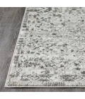 Loomaknoti Rhane Alreka Gray/Cream ER022 7 ft. 10 in. X 9 ft. 10 in. Rectangle Rug