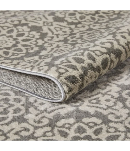 Loomaknoti Celena Alizia Cream/Blue EC002 9 ft. 10 in. X 12 ft. 10 in. Rectangle Rug