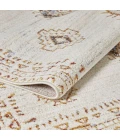 Loomaknoti Alsbrooke Temarnie Cream/Beige EA007 4 ft. X 6 ft. Rectangle Rug