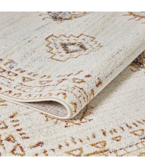 Loomaknoti Alsbrooke Temarnie Cream/Beige EA007 4 ft. X 6 ft. Rectangle Rug