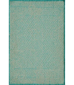 Loomaknoti Breyleigh Carzon Gray/Blue EB003 2 ft. X 3 ft. Rectangle Rug