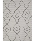 Loomaknoti Breyleigh Culton Cream/Gray EB006 3 ft. X 5 ft. Rectangle Rug