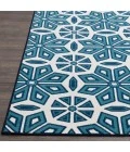 Loomaknoti Tecopa Vensley Blue/White ETR14BWH85 9 ft. 10 in. X 12 ft. 10 in. Rectangle Rug