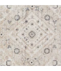 Loomaknoti Kehleigh Abrem Cream/Blue EK003 6 ft. 7 in. X 9 ft. 2 in. Rectangle Rug
