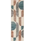 Loomaknoti Tecopa Trayza White/Gray ETR20WG12 2 ft.  X 6 ft. 7” Rectangle Rug