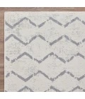 Loomaknoti Kissandrah Brynder Cream/Gray EKI001 2 ft. X 3 ft. Rectangle Rug