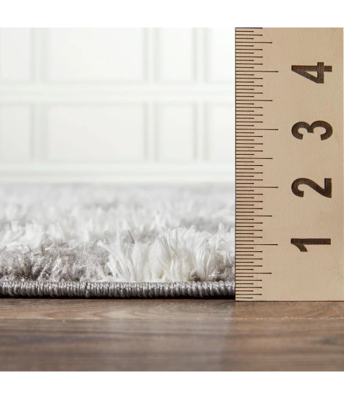 Loomaknoti Vemoa Adeta Gray/Cream EV001 4 ft.  X 6 ft.  Rectangle Rug