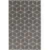 Loomaknoti Tecopa Shamid Gray/White ETR09GRW85 9 ft. 10 in. X 12 ft. 10 in. Rectangle Rug