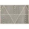 Loomaknoti Tecopa Symenia Gray/White ETR10GRW20 3 ft. 3 in. X 5 ft. 3 in. Rectangle Rug
