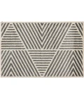 Loomaknoti Tecopa Symenia Gray/White ETR10GRW20 3 ft. 3” X 5 ft. 3” Rectangle Rug